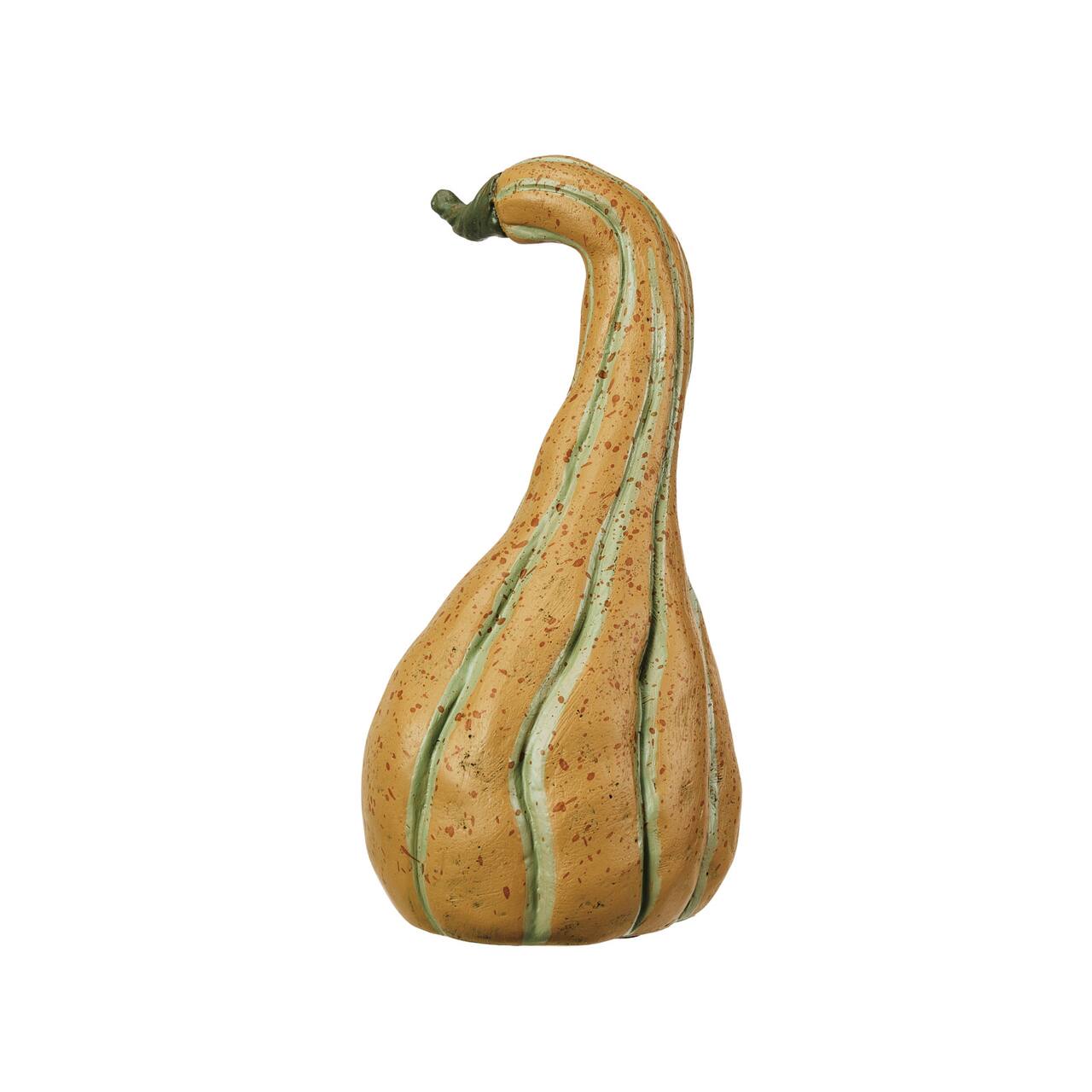 Hello Honey® 6.75" Orange & Green Gourd Décor